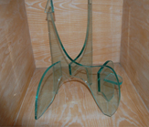 Teodolapio realizzato in vetro float  8 mm